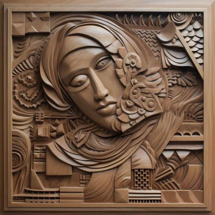 نموذج ثلاثي الأبعاد لآلة CNC 3D Art 